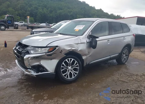 2018 Mitsubishi Outlander Es из США, поврежденный, VIN JA4AZ3A30JZ041644